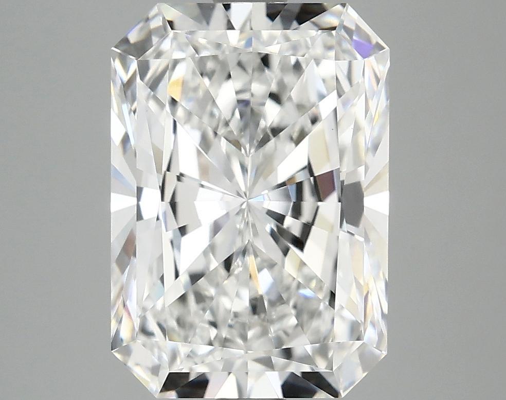3.96 Carat Radiant Shaped Ideal Cut VVS2 IGI Certified Lab Grown Diamond