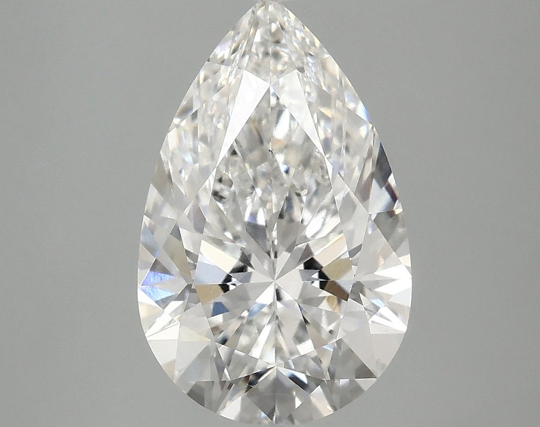 3.08 Carat Pear Shaped Ideal Cut VS1 IGI Certified Lab Grown Diamond