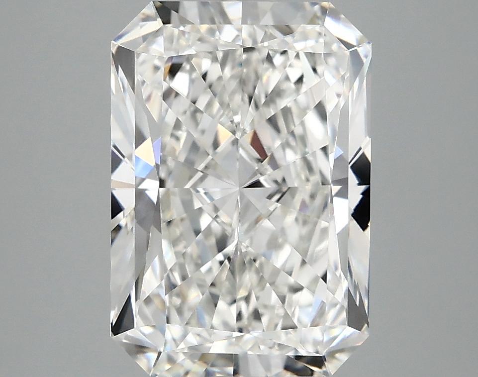 3.87 Carat Radiant Shaped Ideal Cut VVS2 IGI Certified Lab Grown Diamond