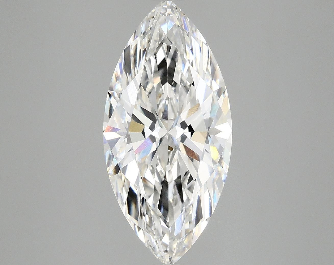 3.02 Carat Marquise Shaped Excellent Cut VVS2 IGI Certified Lab Grown Diamond