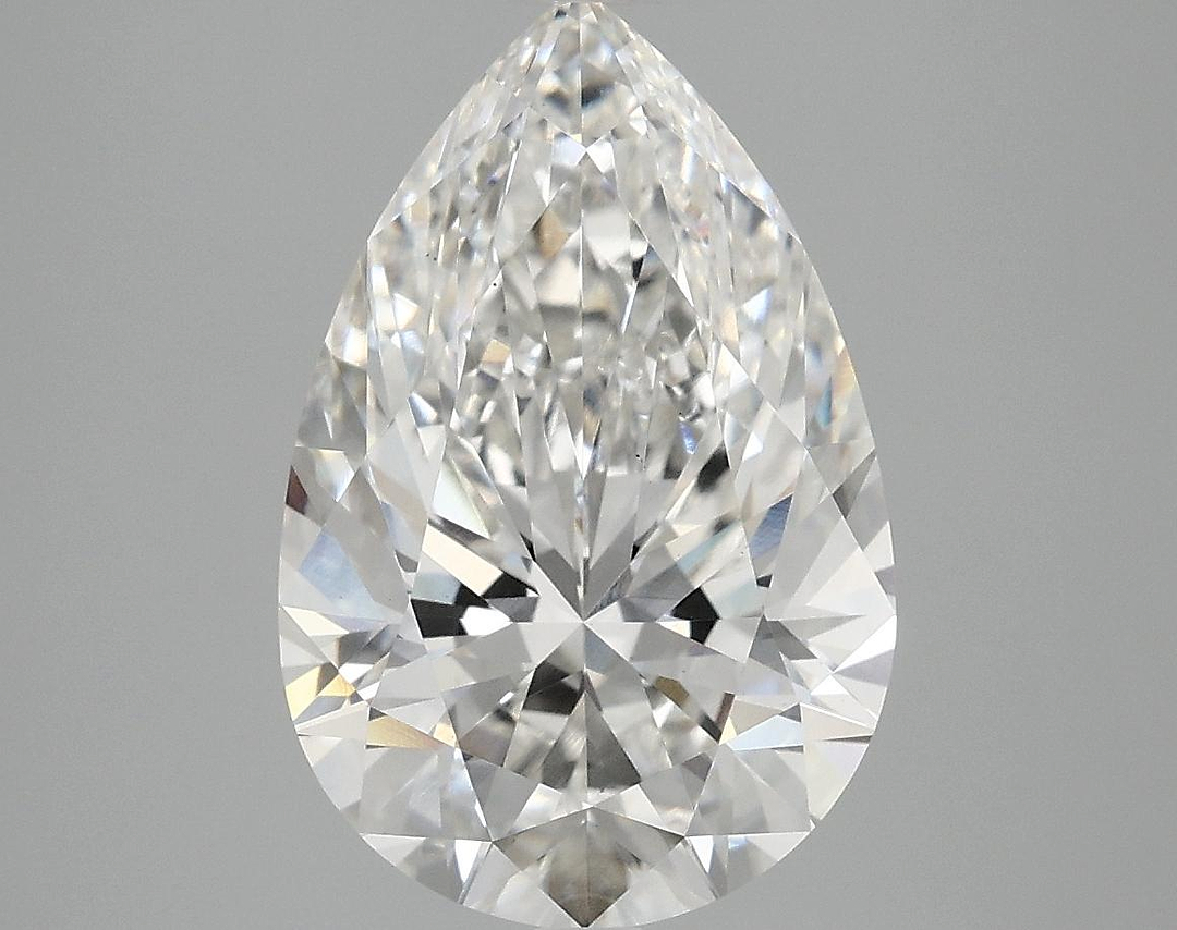 4.07 Carat Pear Shaped Excellent Cut VS1 IGI Certified Lab Grown Diamond