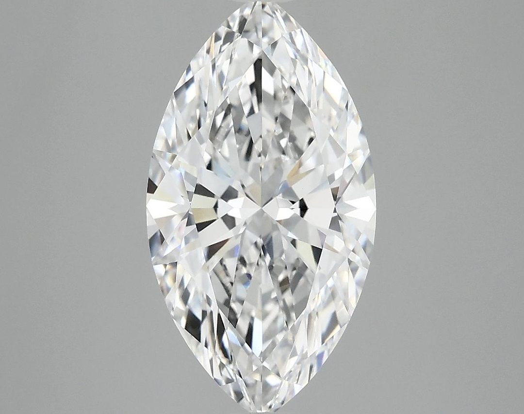 3.02 Carat Marquise Shaped Excellent Cut VVS2 IGI Certified Lab Grown Diamond