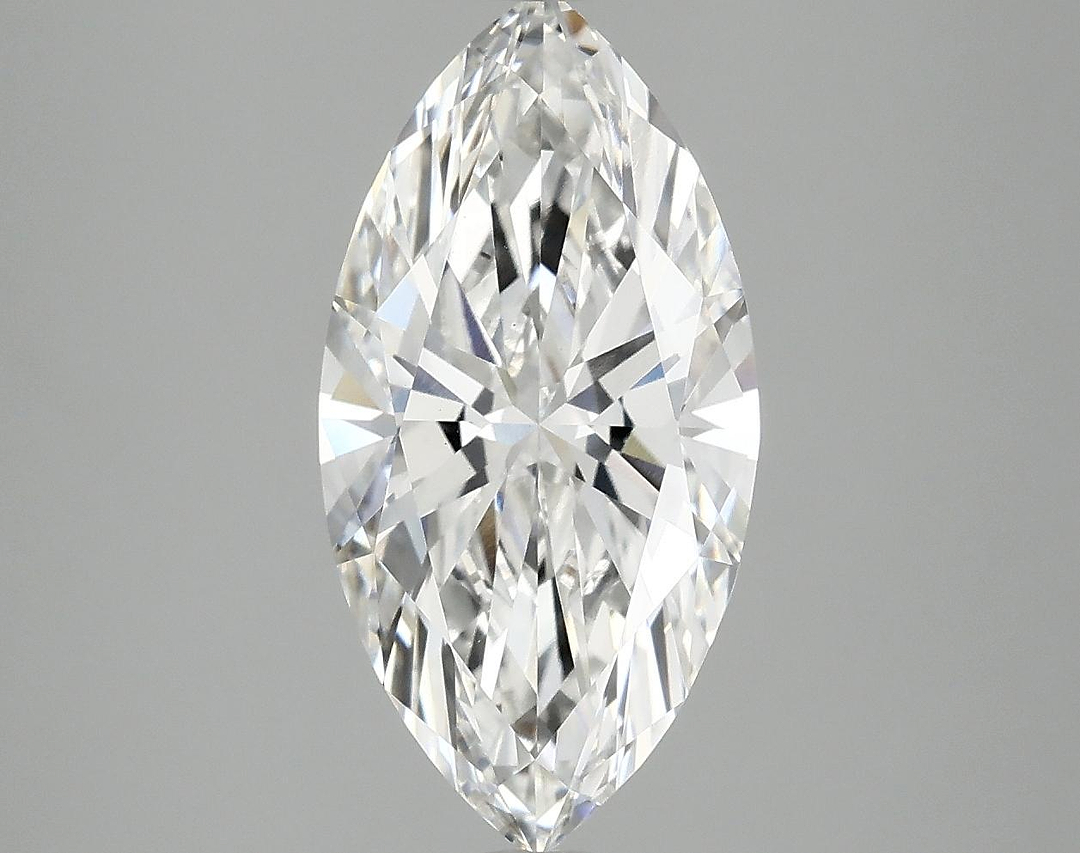 2.97 Carat Marquise Shaped Ideal Cut VVS2 IGI Certified Lab Grown Diamond