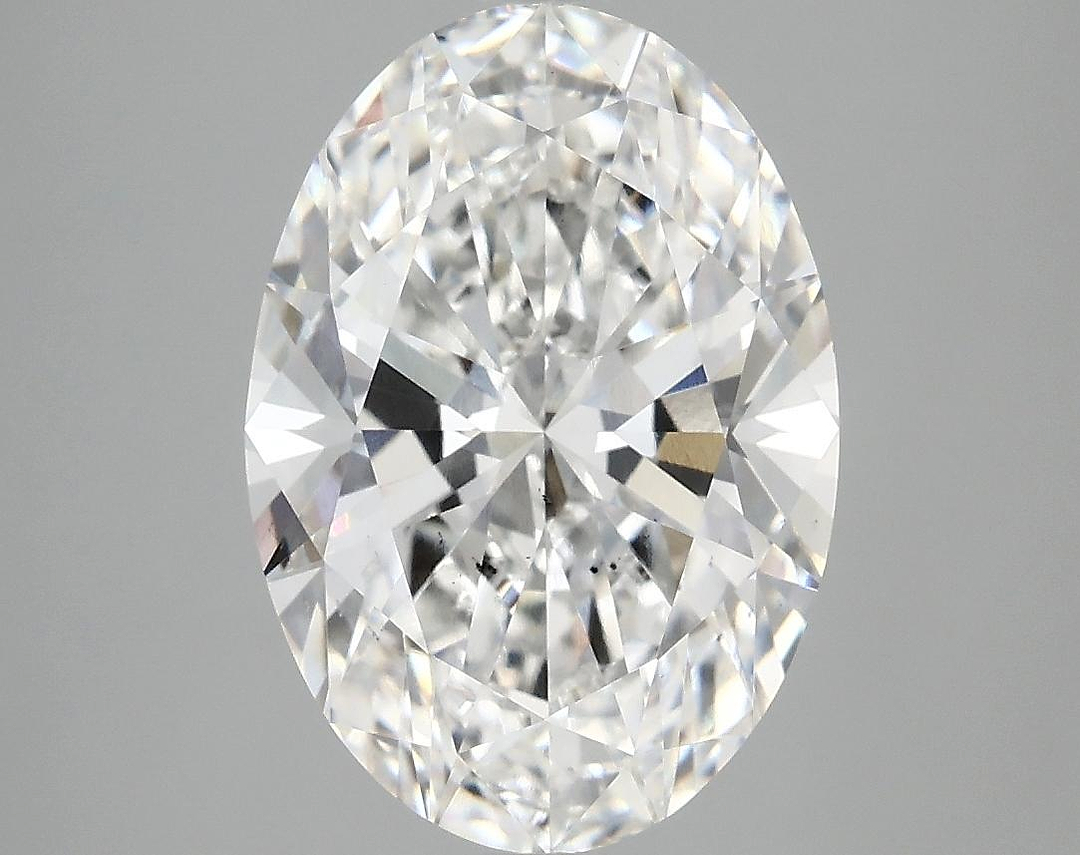 3.94 Carat Oval Shaped Ideal Cut SI1 IGI Certified Lab Grown Diamond