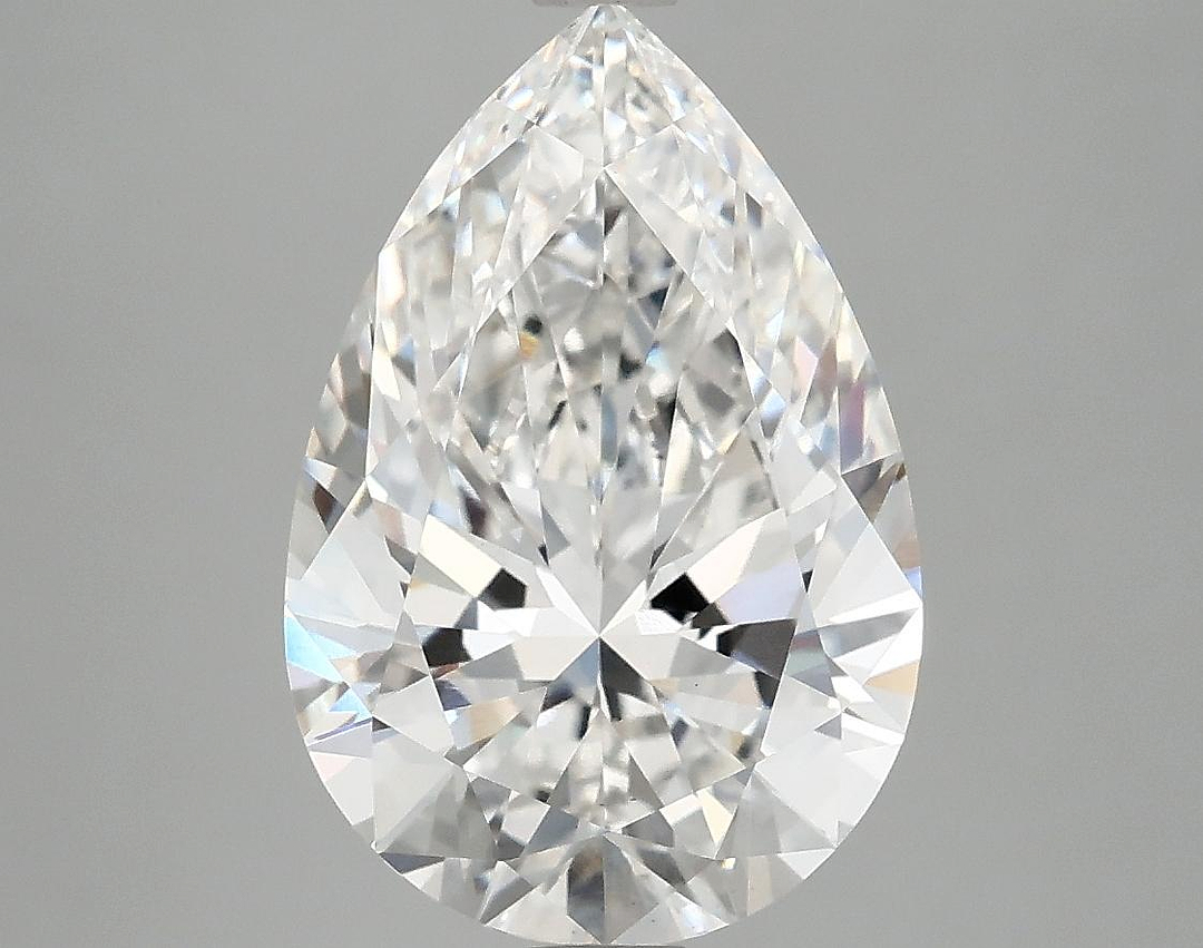4.03 Carat Pear Shaped Excellent Cut VS1 IGI Certified Lab Grown Diamond