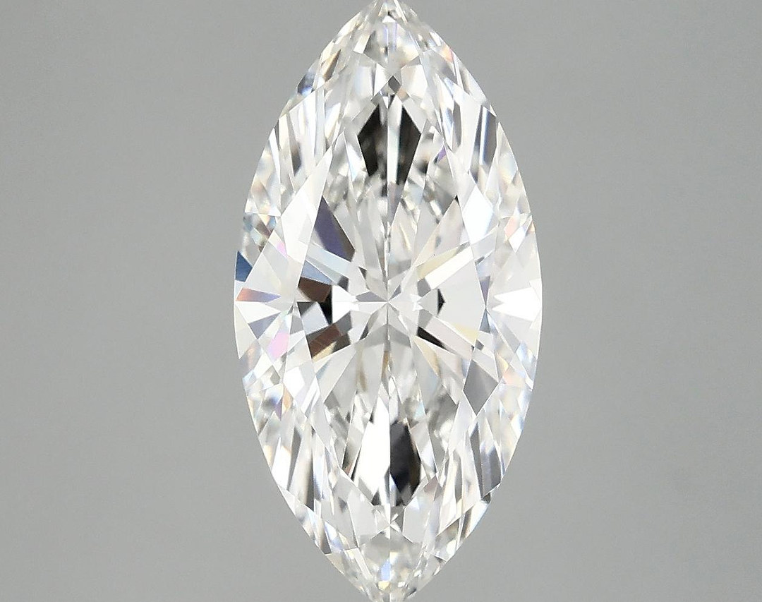 3.07 Carat Marquise Shaped Ideal Cut VVS2 IGI Certified Lab Grown Diamond