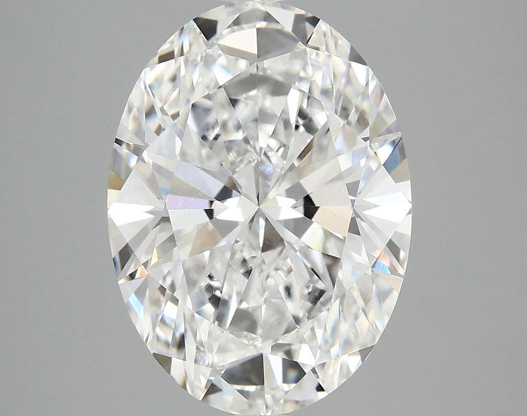 4.02 Carat Oval Shaped Excellent Cut VVS2 IGI Certified Lab Grown Diamond