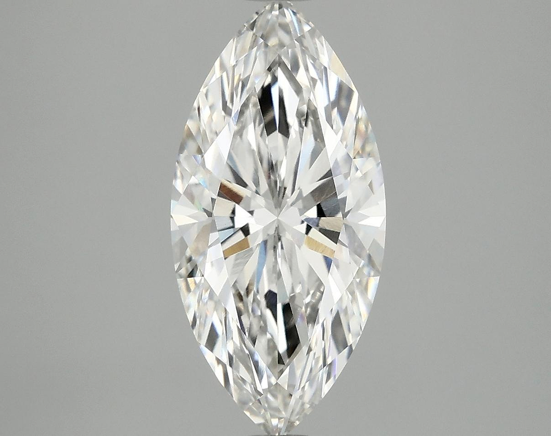 2.46 Carat Marquise Shaped Excellent Cut VVS2 IGI Certified Lab Grown Diamond