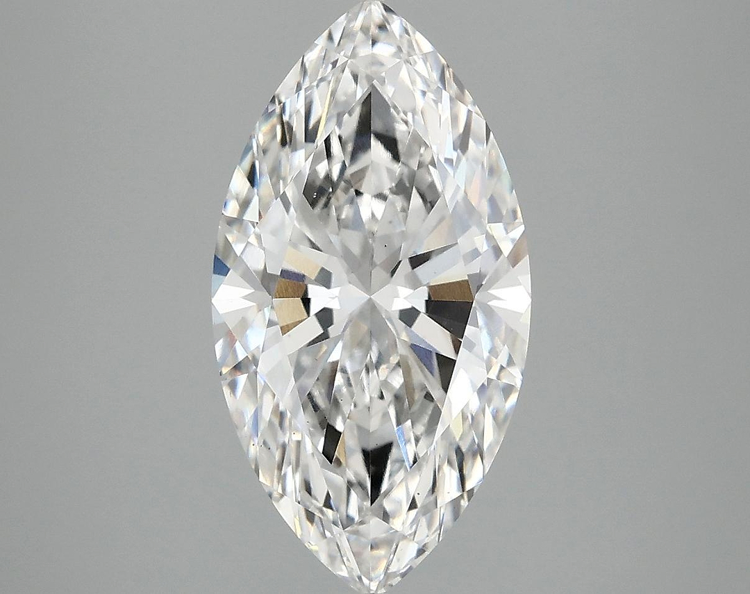 3.13 Carat Marquise Shaped Excellent Cut VS2 IGI Certified Lab Grown Diamond