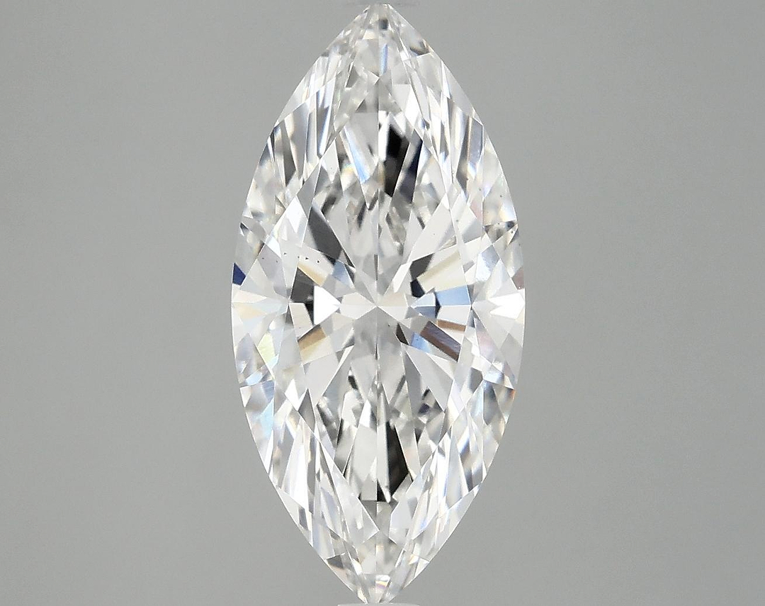 3.07 Carat Marquise Shaped Excellent Cut VS2 IGI Certified Lab Grown Diamond