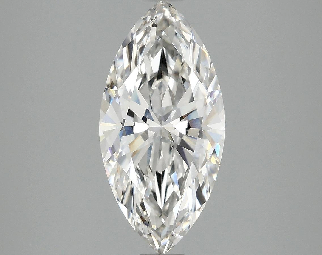 2.1 Carat Marquise Shaped Ideal Cut VVS2 IGI Certified Lab Grown Diamond