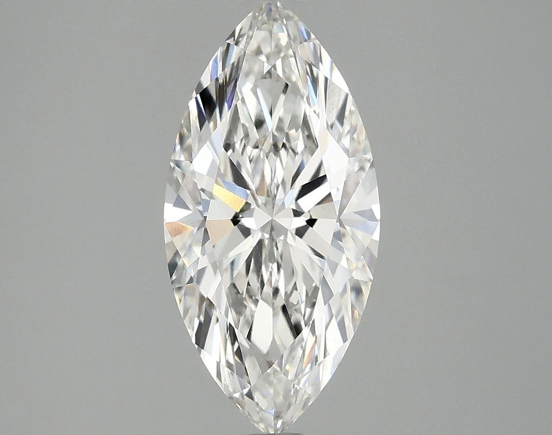 2.01 Carat Marquise Shaped Excellent Cut VVS2 IGI Certified Lab Grown Diamond