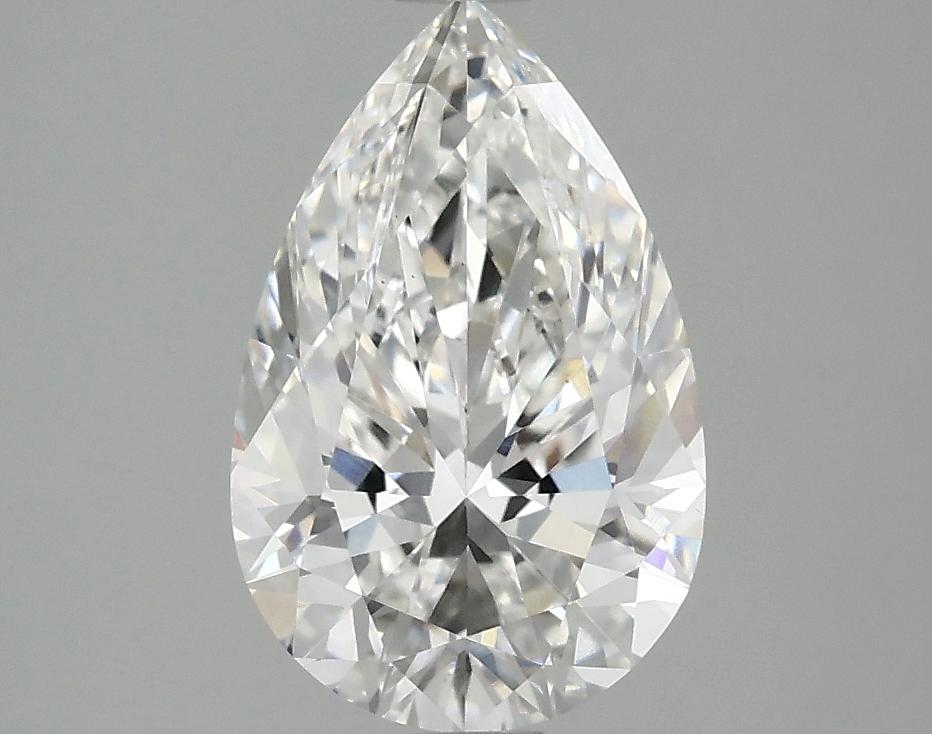 2.05 Carat Pear Shaped Ideal Cut VS1 IGI Certified Lab Grown Diamond