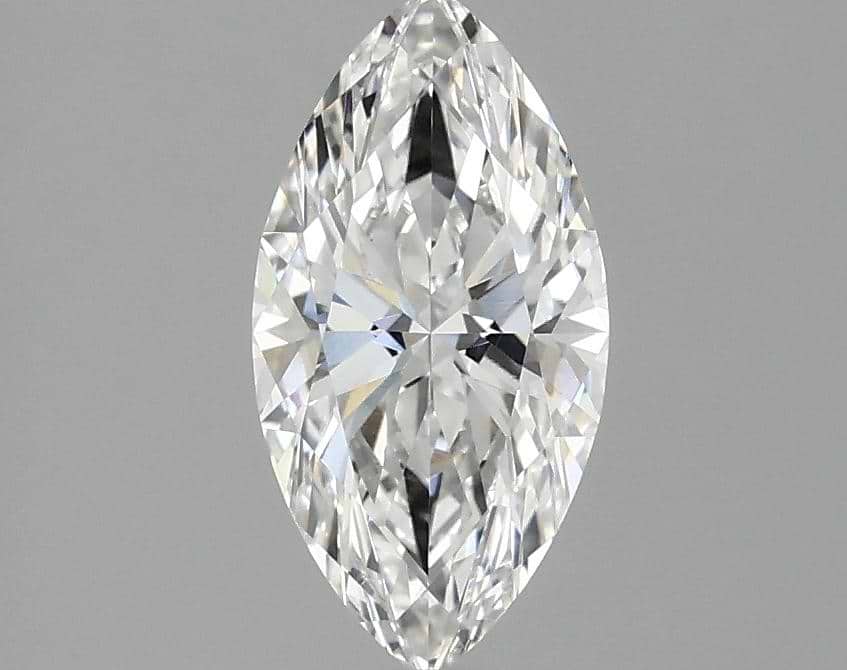 1.09 Carat Marquise Shaped Ideal Cut VVS2 IGI Certified Lab Grown Diamond