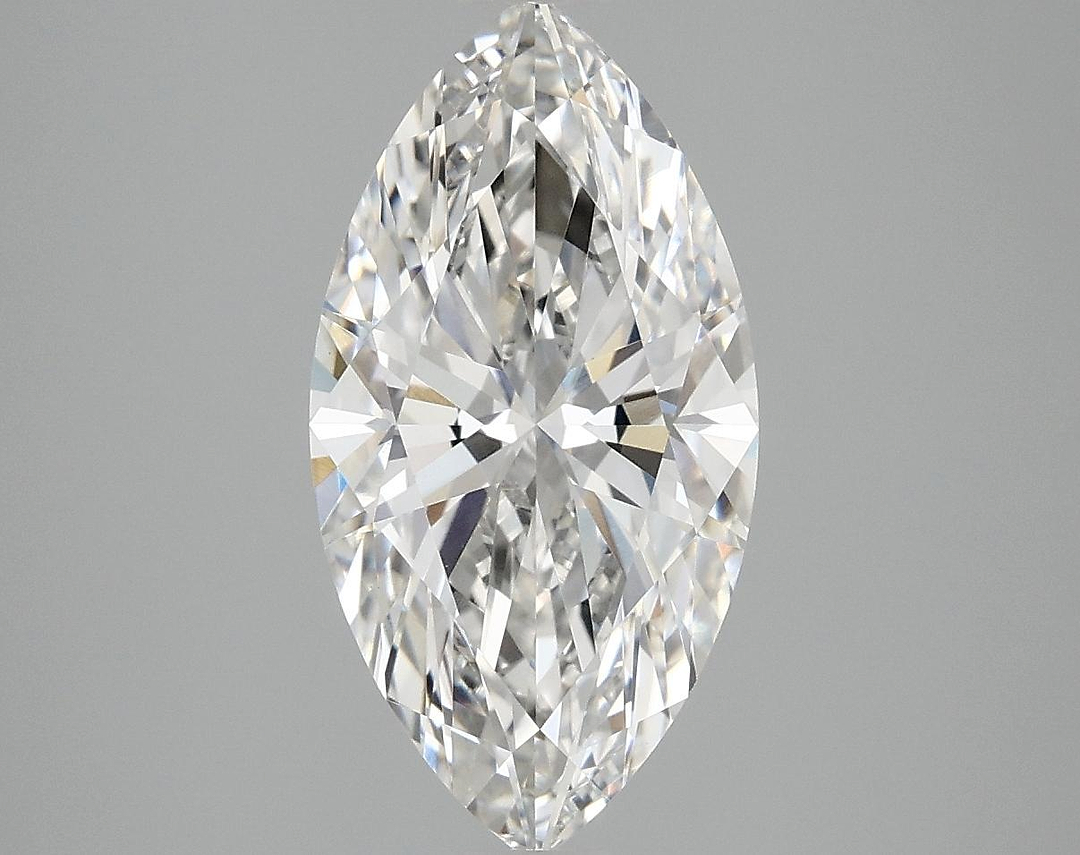 3.01 Carat Marquise Shaped Ideal Cut VVS2 IGI Certified Lab Grown Diamond