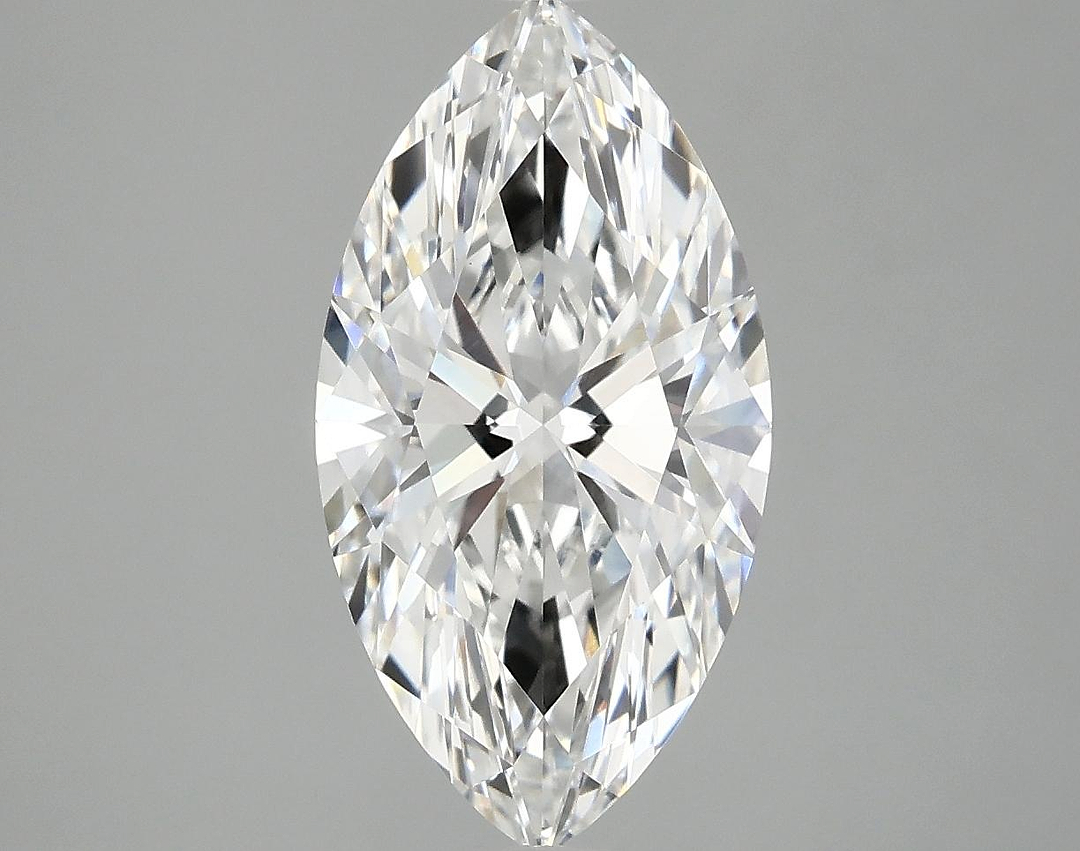 3.02 Carat Marquise Shaped Excellent Cut VVS2 IGI Certified Lab Grown Diamond