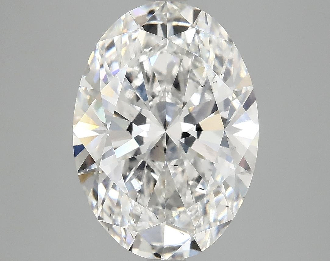 4.04 Carat Oval Shaped Ideal Cut SI1 IGI Certified Lab Grown Diamond