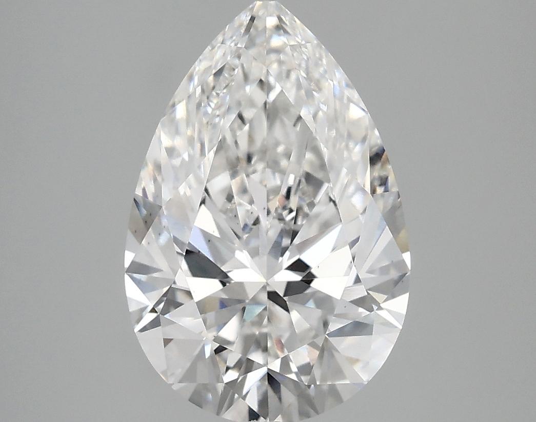 3.02 Carat Pear Shaped Excellent Cut VS2 IGI Certified Lab Grown Diamond