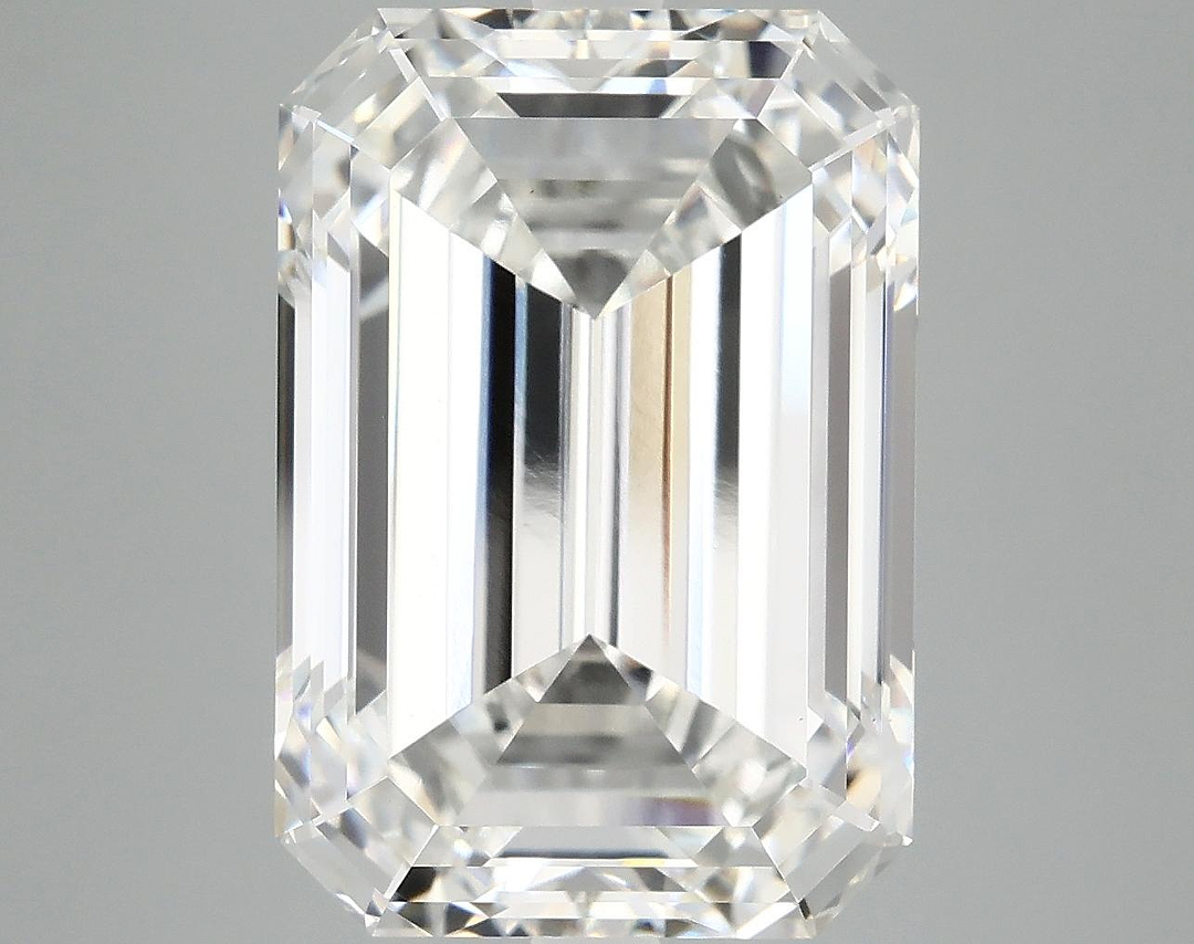 10.23 Carat Emerald Shaped Ideal Cut VVS2 IGI Certified Lab Grown Diamond