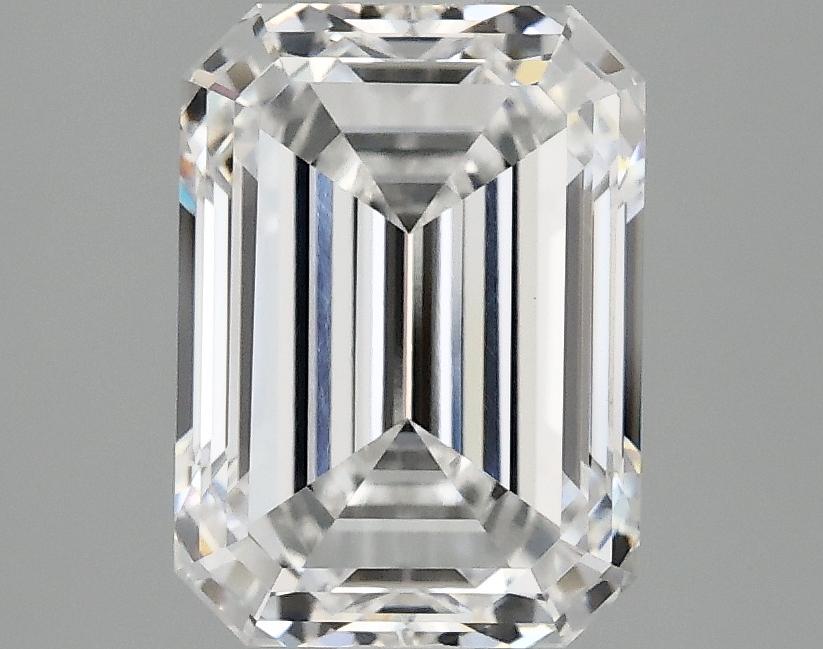 3.04 Carat Emerald Shaped Excellent Cut VVS2 IGI Certified Lab Grown Diamond