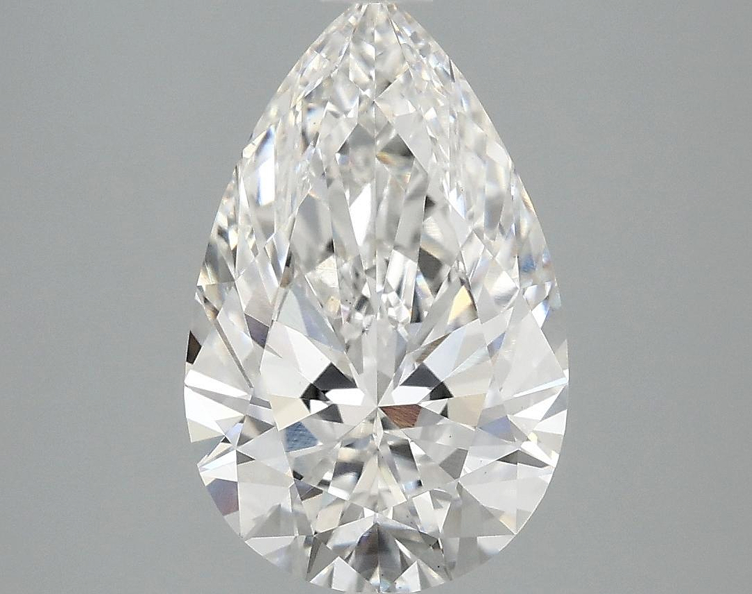 3.07 Carat Pear Shaped Ideal Cut VS1 IGI Certified Lab Grown Diamond