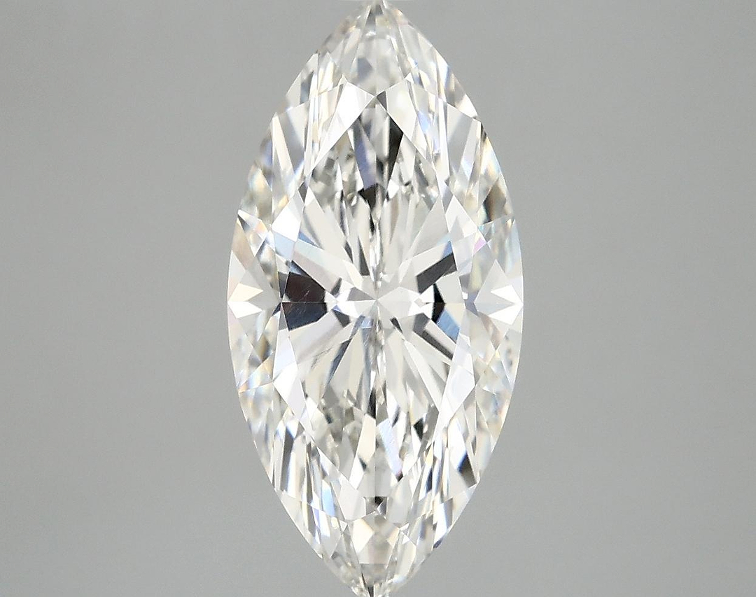 3.03 Carat Marquise Shaped Excellent Cut VVS2 IGI Certified Lab Grown Diamond