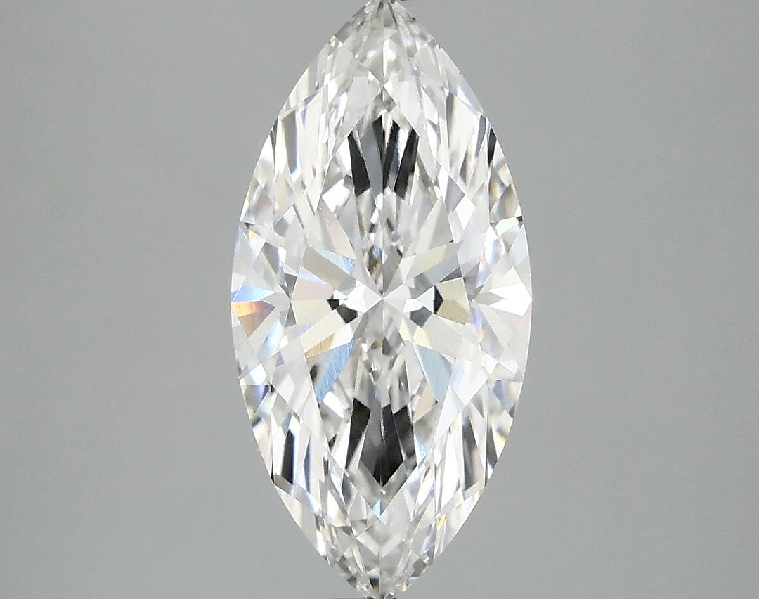 2.1 Carat Marquise Shaped Ideal Cut VVS2 IGI Certified Lab Grown Diamond