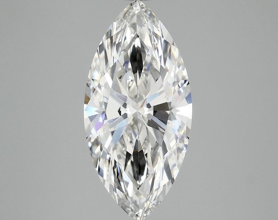 3.1 Carat Marquise Shaped Excellent Cut VVS2 IGI Certified Lab Grown Diamond