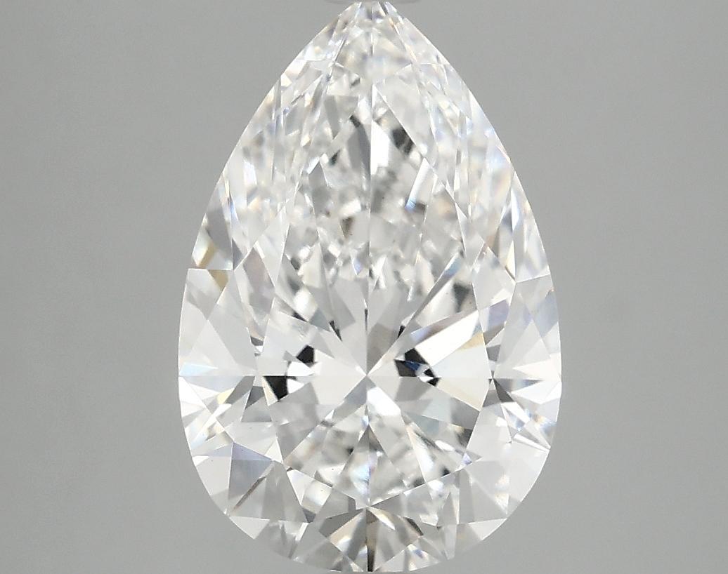 3.07 Carat Pear Shaped Excellent Cut VS1 IGI Certified Lab Grown Diamond
