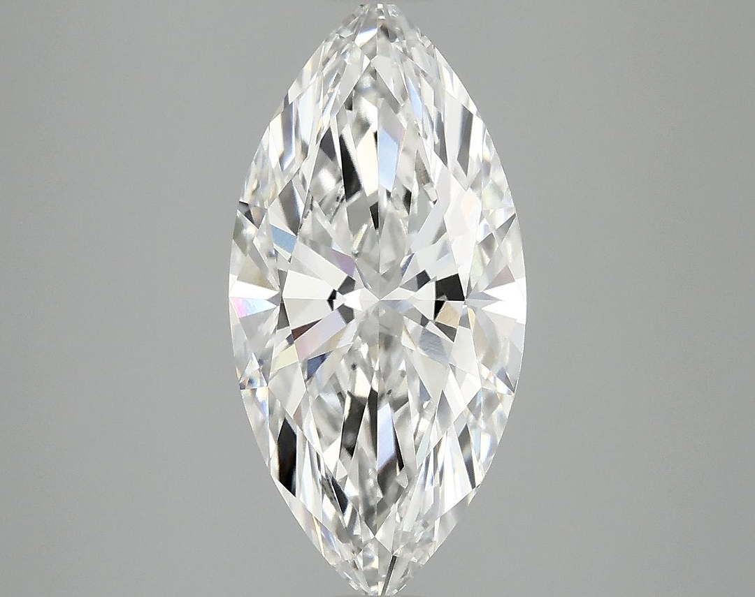 3.04 Carat Marquise Shaped Excellent Cut VVS2 IGI Certified Lab Grown Diamond