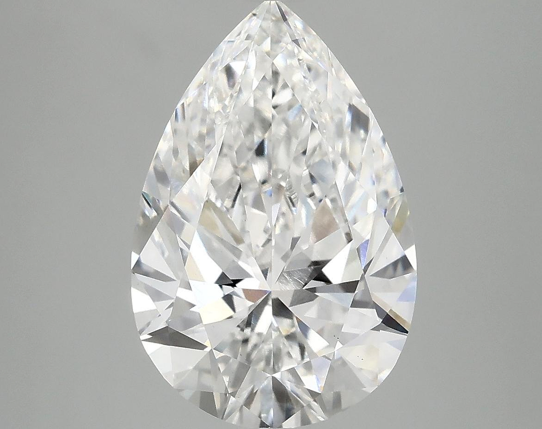 4.03 Carat Pear Shaped Excellent Cut VS1 IGI Certified Lab Grown Diamond