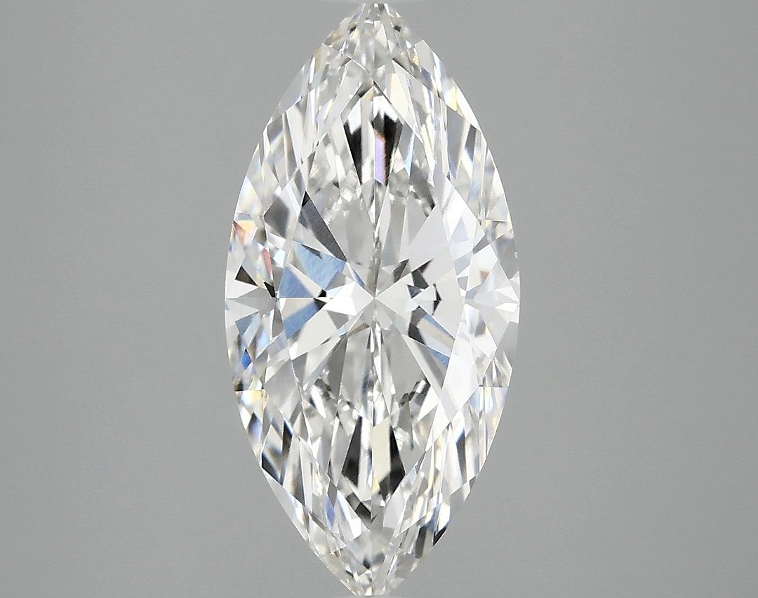 2.45 Carat Marquise Shaped Excellent Cut VS1 IGI Certified Lab Grown Diamond