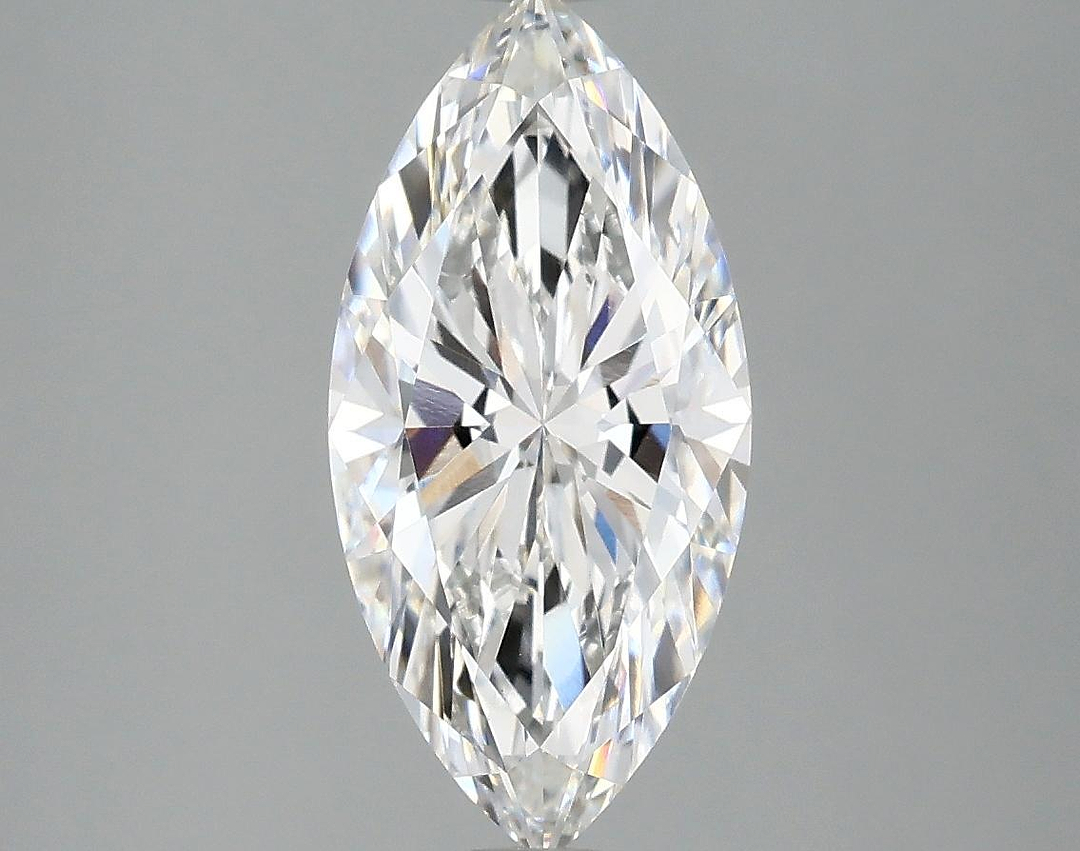 2.1 Carat Marquise Shaped Excellent Cut VVS2 IGI Certified Lab Grown Diamond