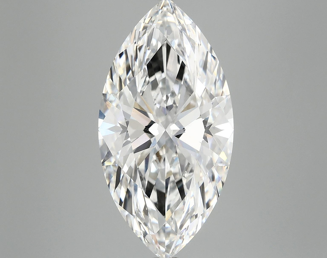 6.03 Carat Marquise Shaped Ideal Cut VVS2 IGI Certified Lab Grown Diamond
