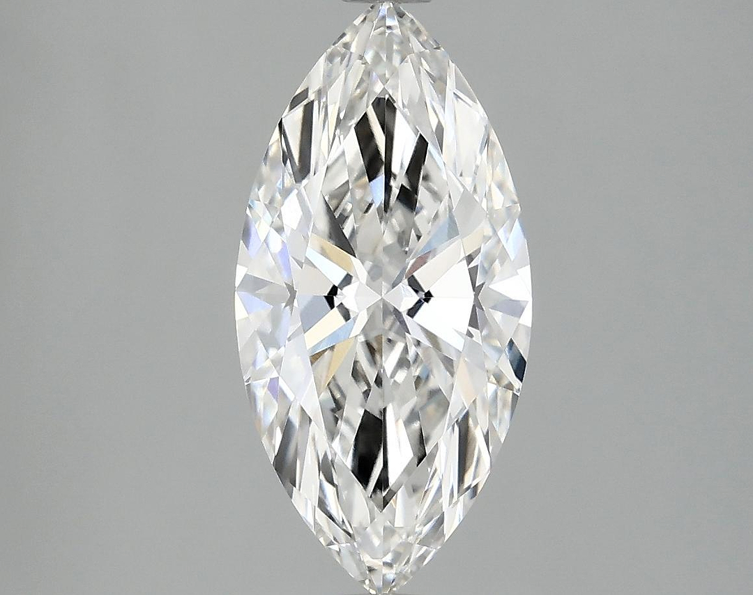 2.1 Carat Marquise Shaped Ideal Cut VVS1 IGI Certified Lab Grown Diamond