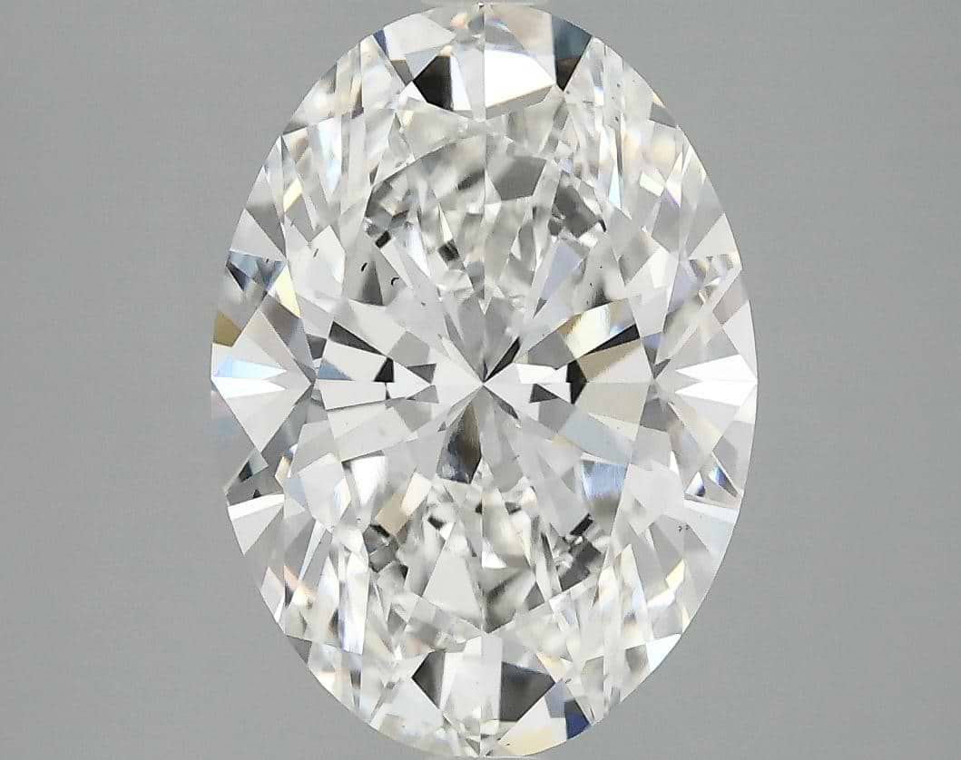 3.95 Carat Oval Shaped Ideal Cut VS2 IGI Certified Lab Grown Diamond