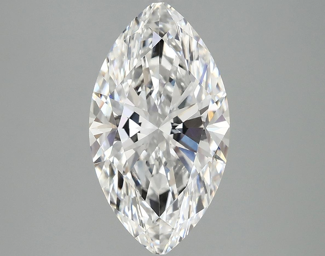 3.07 Carat Marquise Shaped Excellent Cut VVS2 IGI Certified Lab Grown Diamond