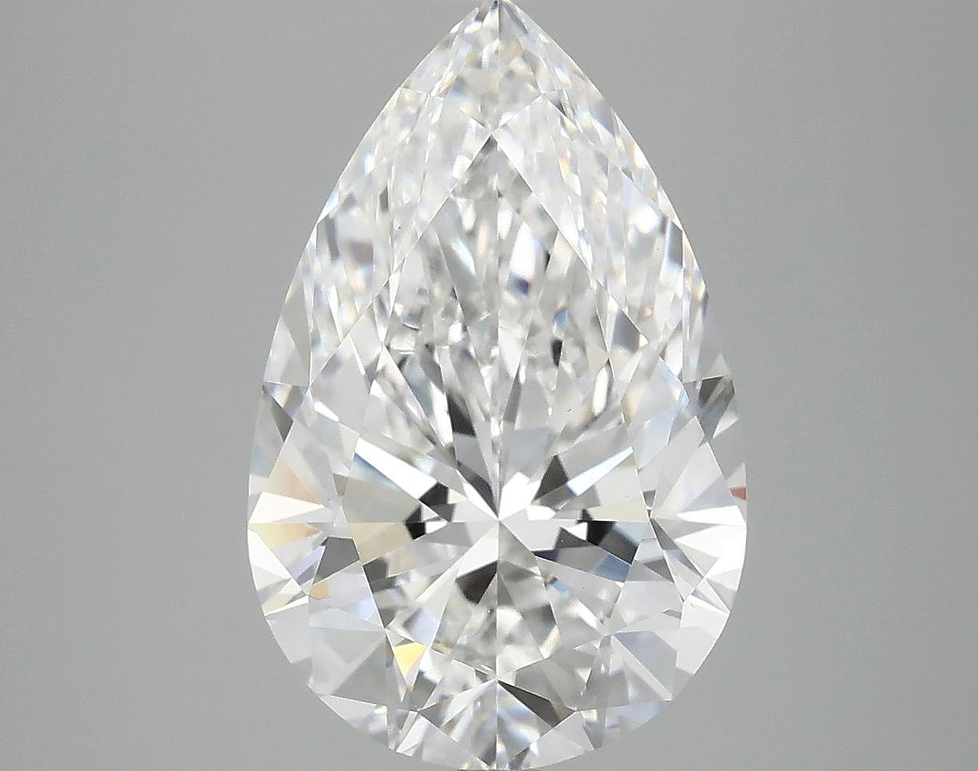 4.03 Carat Pear Shaped Ideal Cut VS1 IGI Certified Lab Grown Diamond