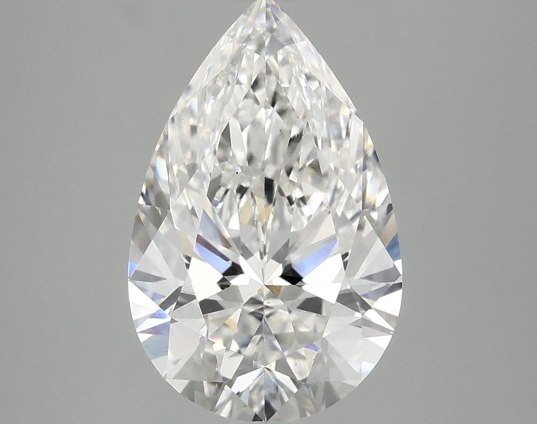 3.04 Carat Pear Shaped Ideal Cut VS1 IGI Certified Lab Grown Diamond