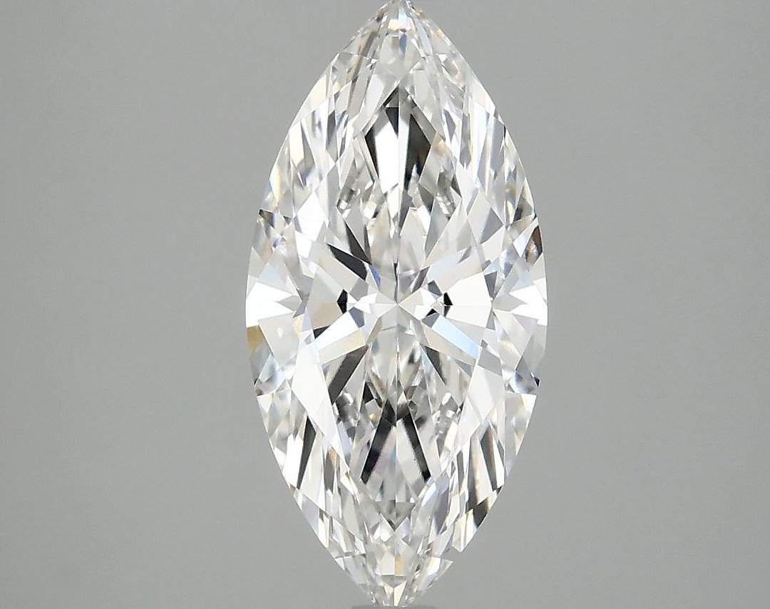 2.09 Carat Marquise Shaped Excellent Cut VVS2 IGI Certified Lab Grown Diamond