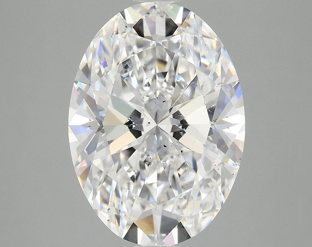 4.09 Carat Oval Shaped Ideal Cut SI1 IGI Certified Lab Grown Diamond
