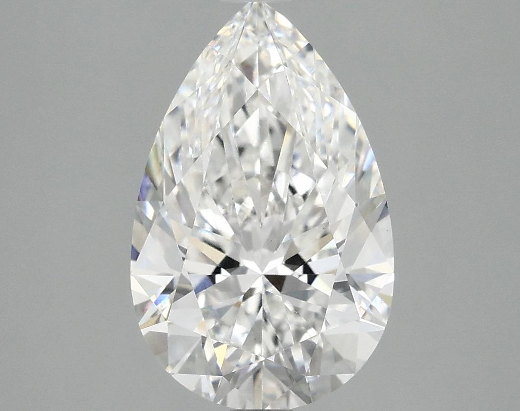 3.06 Carat Pear Shaped Ideal Cut VS1 IGI Certified Lab Grown Diamond