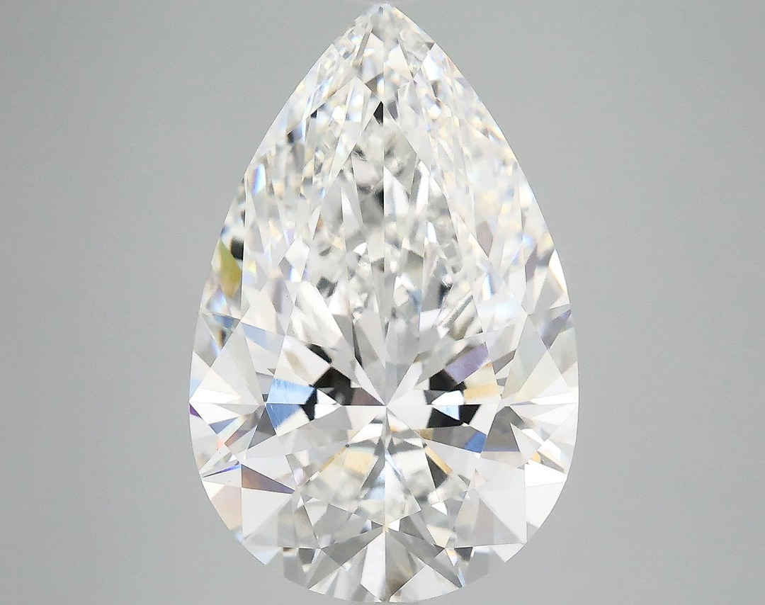 7.18 Carat Pear Shaped Ideal Cut VVS2 IGI Certified Lab Grown Diamond