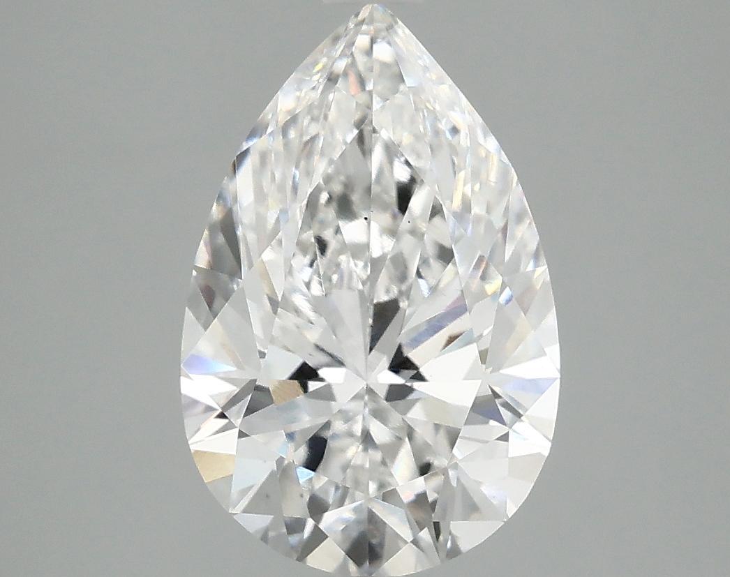 3.09 Carat Pear Shaped Excellent Cut VS1 IGI Certified Lab Grown Diamond