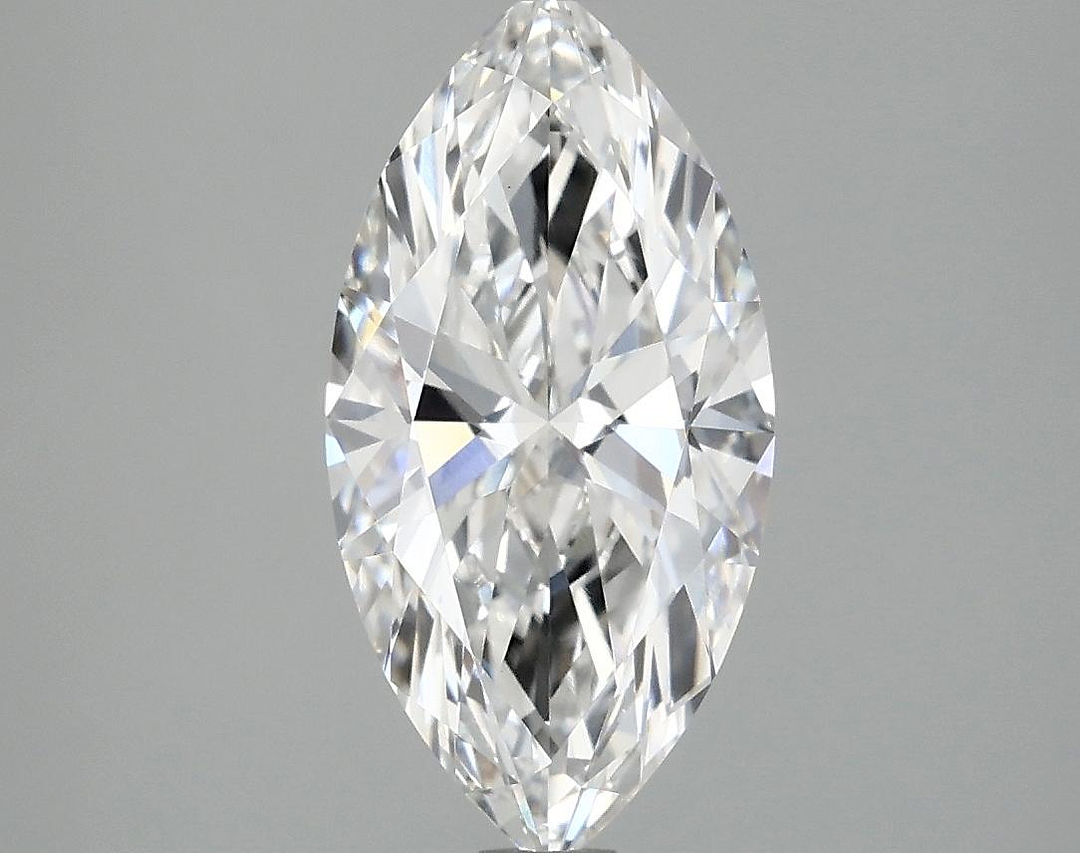 1.98 Carat Marquise Shaped Ideal Cut VVS2 IGI Certified Lab Grown Diamond