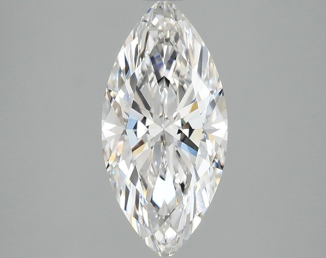 2.03 Carat Marquise Shaped Excellent Cut VVS2 IGI Certified Lab Grown Diamond