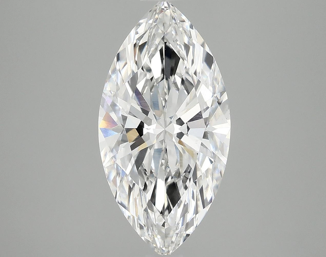3.09 Carat Marquise Shaped Ideal Cut VVS2 IGI Certified Lab Grown Diamond