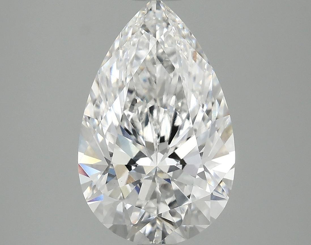3.07 Carat Pear Shaped Ideal Cut VS1 IGI Certified Lab Grown Diamond
