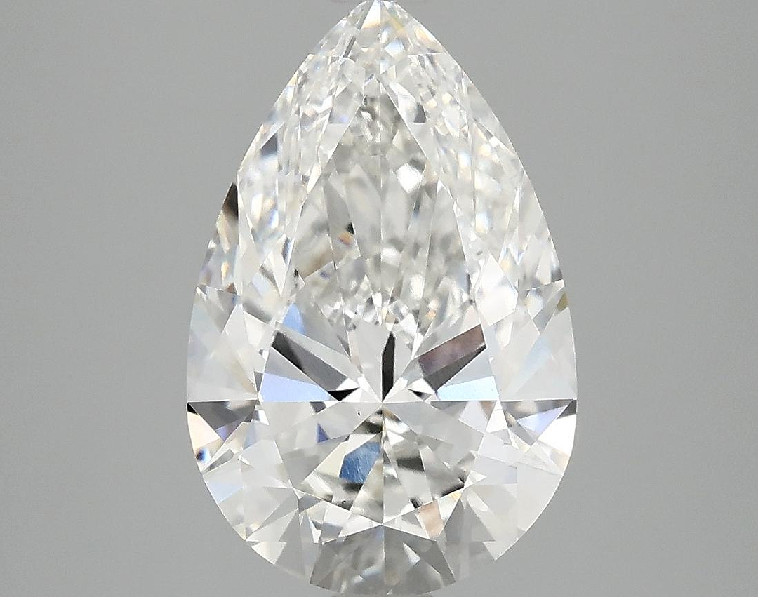 3.07 Carat Pear Shaped Ideal Cut VS1 IGI Certified Lab Grown Diamond