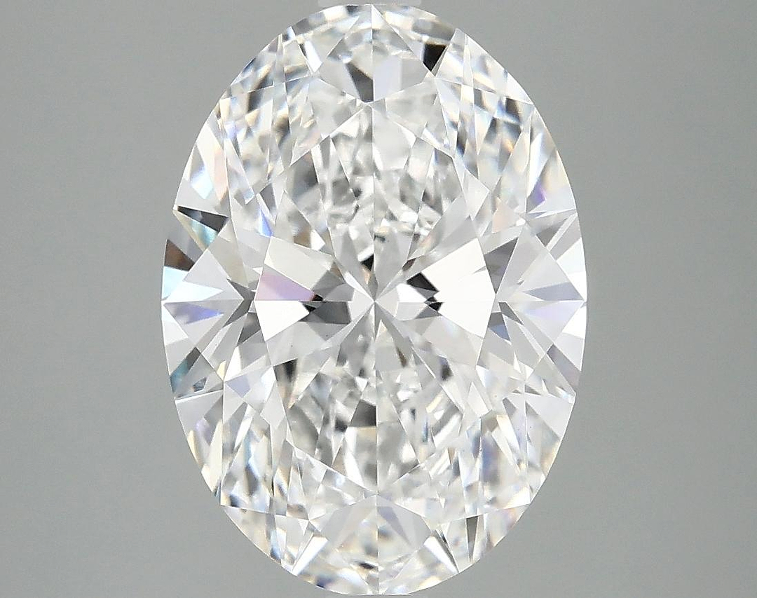 4.08 Carat Oval Shaped Ideal Cut VVS2 IGI Certified Lab Grown Diamond